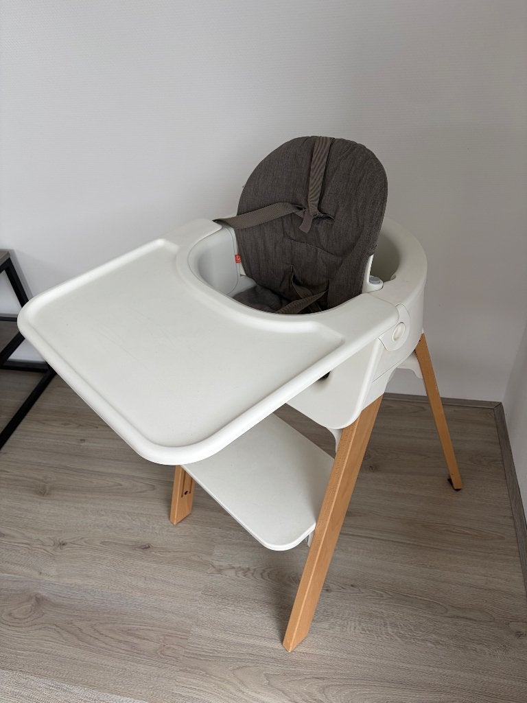 Stokke Steps Kinderstoel, Kinderen en Baby's, Kinderstoelen, Ophalen of Verzenden, Gebruikt, Meegroeistoel