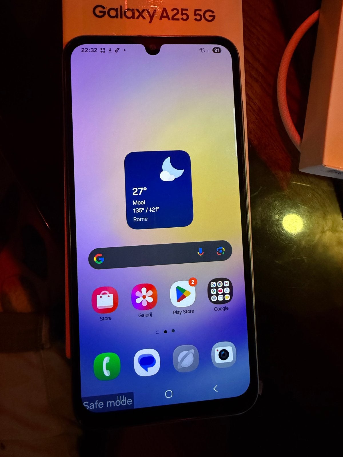 Samsung Galaxy A25 5G - zgan in doos, Telecommunicatie, Mobiele telefoons | Samsung, Samsung, Overige modellen, Blauw, Amsterdam
