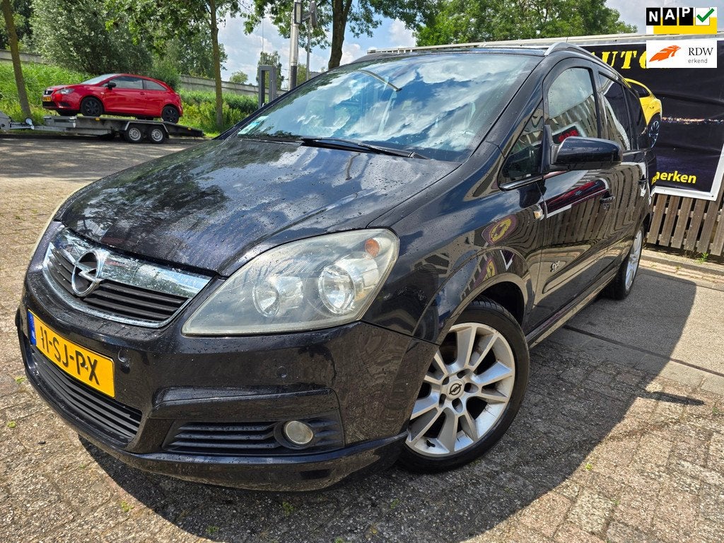 Opel Zafira 1.8 Cosmo OPC/7 personen/airco/trekhaak/cruise/p, Auto's, Opel, Bedrijf, Te koop, Zafira, ABS, Airbags, Airconditioning