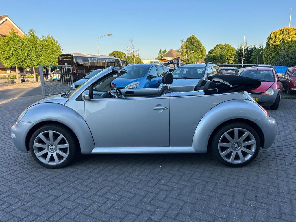 Volkswagen New Beetle Cabriolet 1.6 Turijn Comfort | AIRCO |, Stof, Gebruikt, Beetle (Kever), 4 cilinders