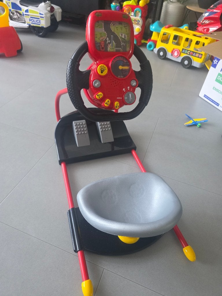 Rij simulator Disney Cars - zo goed als nieuw, Overige merken, Disney, Met licht, Overige typen