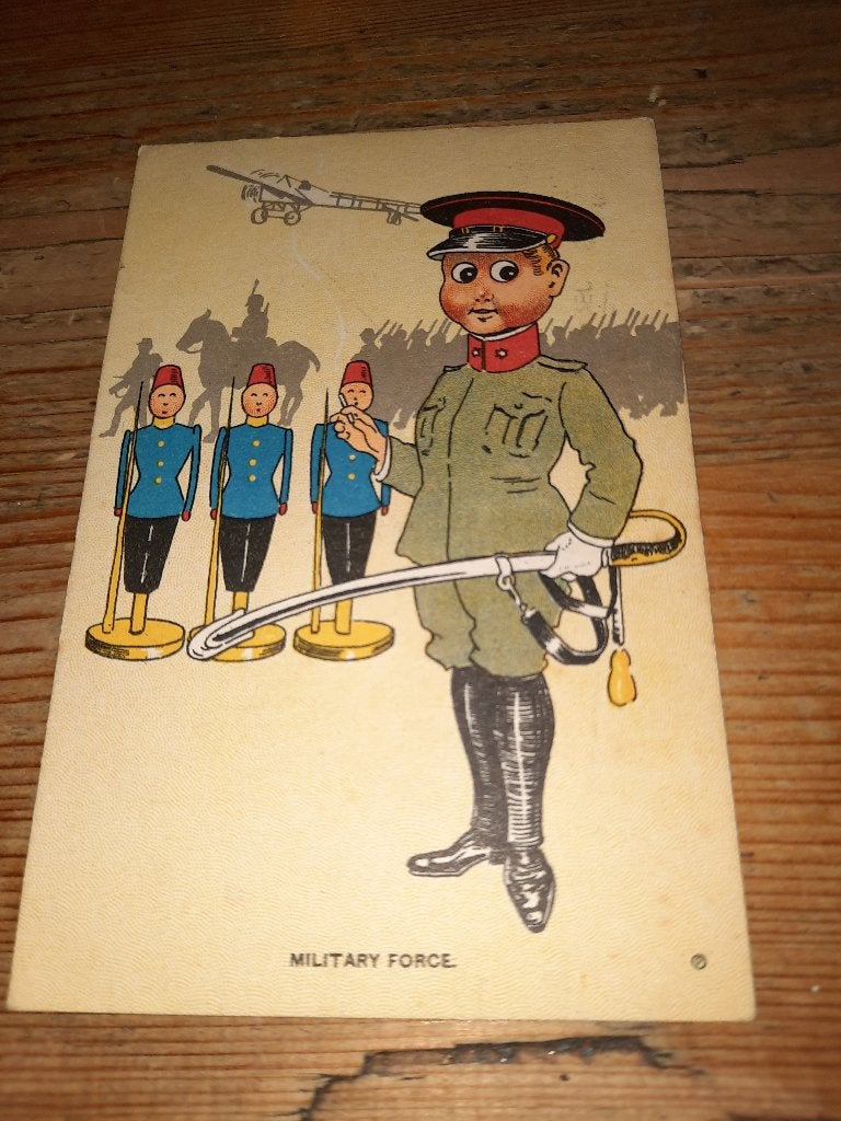 Oude ansichtkaart   met stempel uit 1919, Ophalen of Verzenden, Voor 1920, Overige thema's