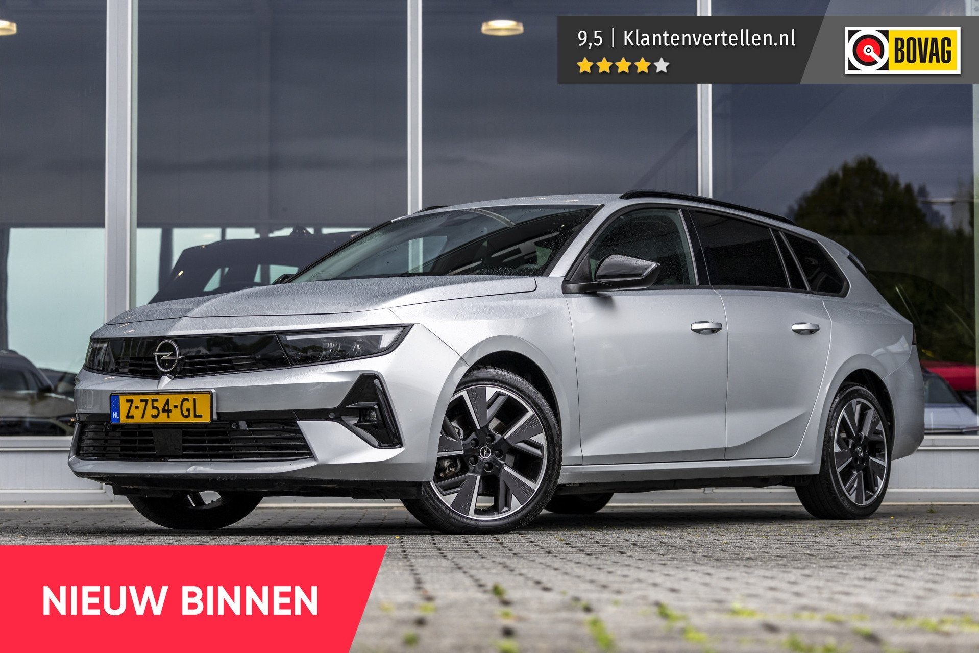Opel Astra Electric 54 kWh | NL auto | Stuur ver. | LED, Auto's, Opel, Gebruikt, 156 pk, Origineel Nederlands, 77 €/maand