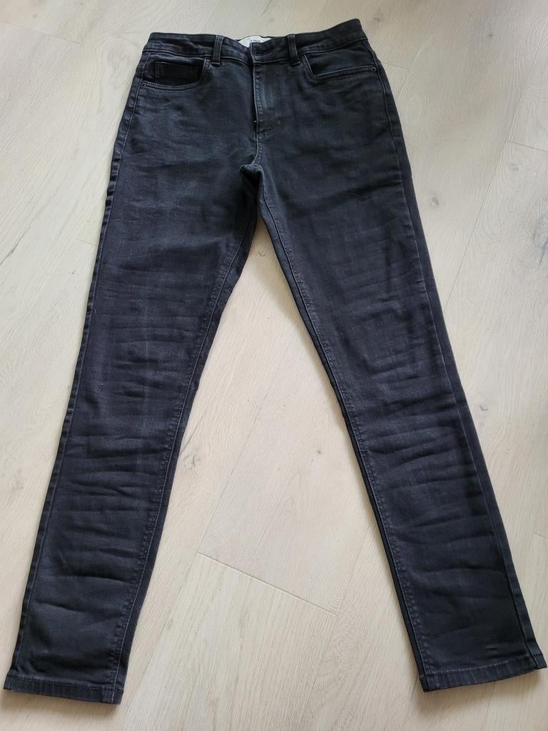 Zwarte  Skinny  Jeans, Zwart, Zo goed als nieuw, Lang, Ophalen