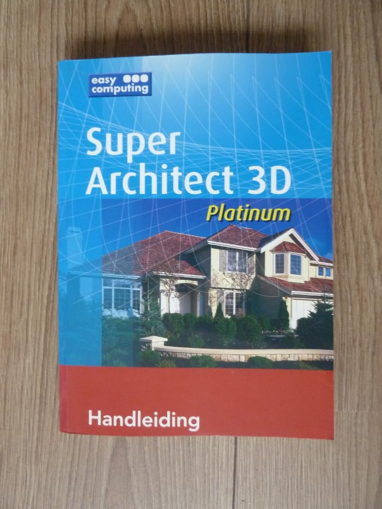 boek HANDLEIDING super architect 3d platinum, Ophalen, Beta, Gelezen, Niet van toepassing