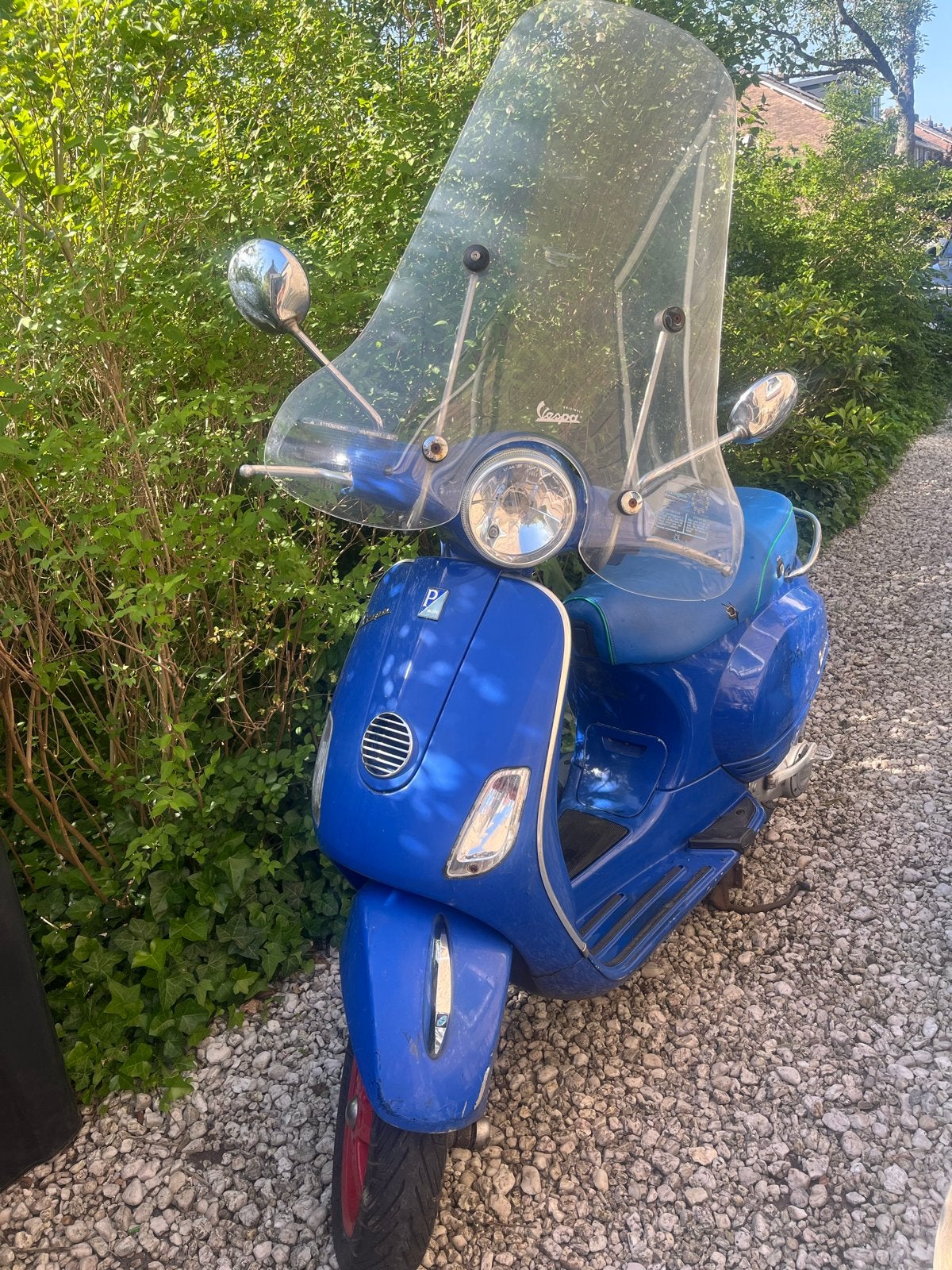 Vespa LX50 4T 2010 - Blauw, Scooter, Ophalen, Gebruikt, Maximaal 45 km/u, Benzine
