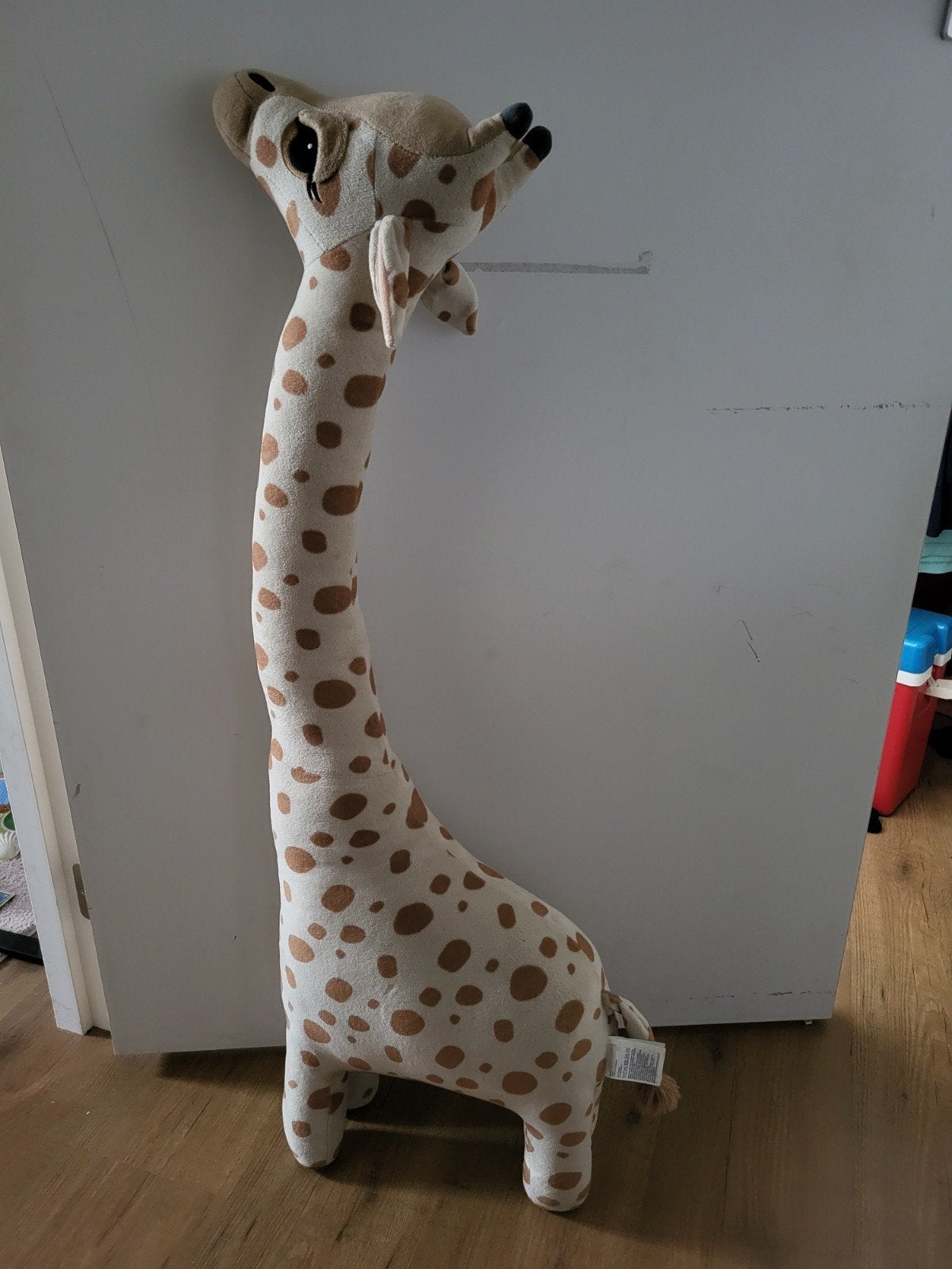 Grote H&M Giraf Knuffel - Zo goed als nieuw, Overige merken, Giraf, Ophalen of Verzenden, Zo goed als nieuw