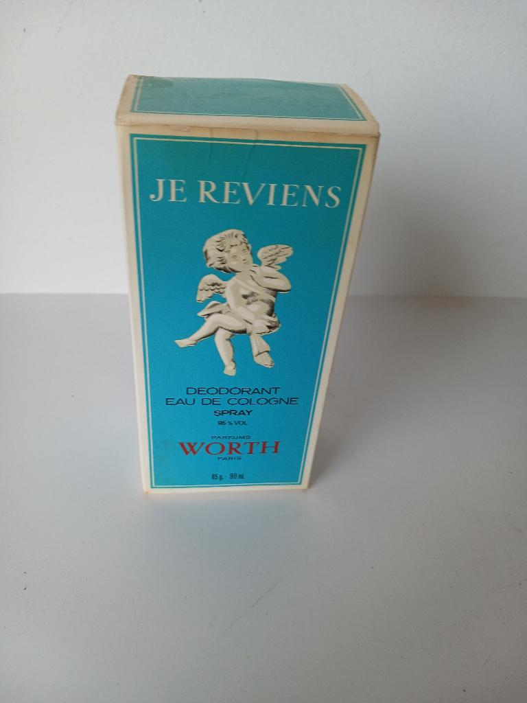 OLD VERSION Worth Je Reviens deodorant eau de cologne spray, Verzenden, Gebruikt, Overige typen, Gevuld