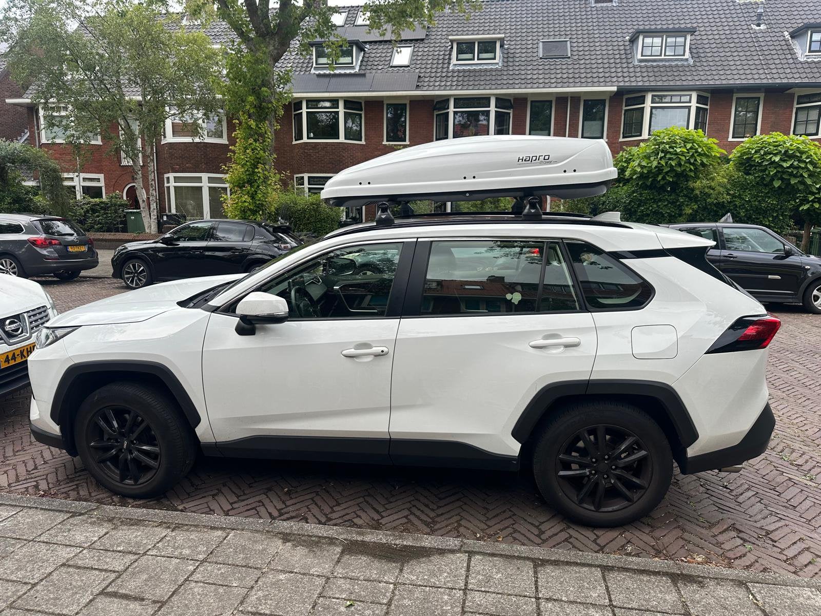 Hapro traxer dakkoffer 6.6 te huur WIT, Auto diversen, Dakkoffers, Zo goed als nieuw, Ophalen