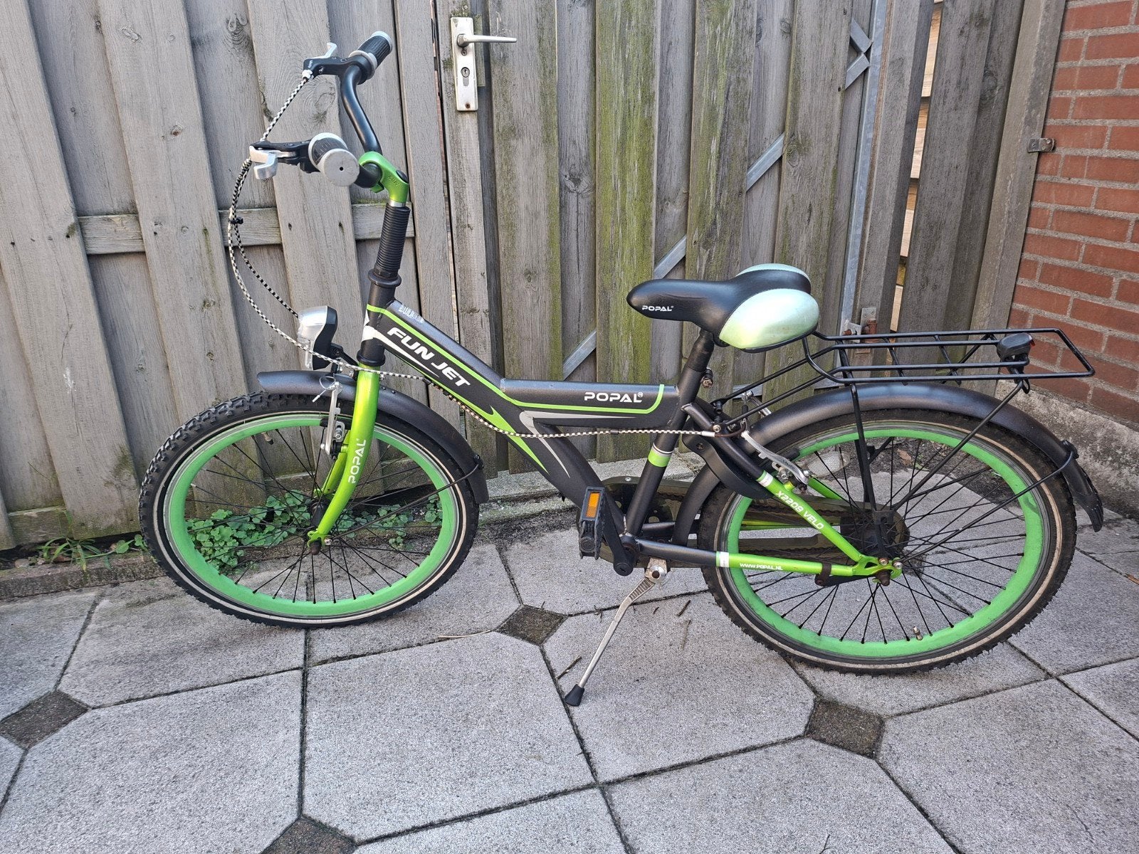 Popal fiets, Ophalen, Terugtraprem, 22 inch, Gebruikt