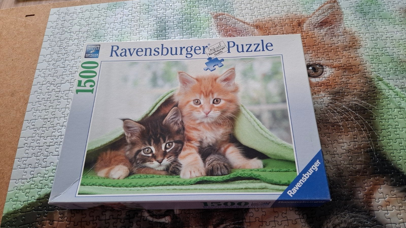 Ravensburger legpuzzel, Ophalen of Verzenden, 500 t/m 1500 stukjes, Zo goed als nieuw, Legpuzzel