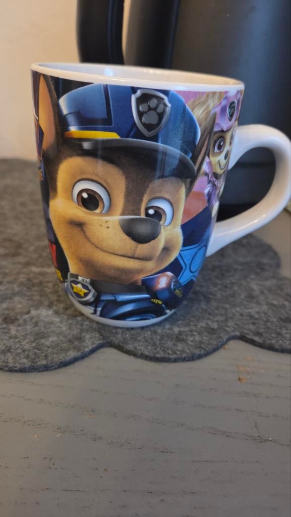 Paw Patrol Mok beker, Ophalen of Verzenden, Zo goed als nieuw, Overige stijlen, Kop(pen) en/of Schotel(s)
