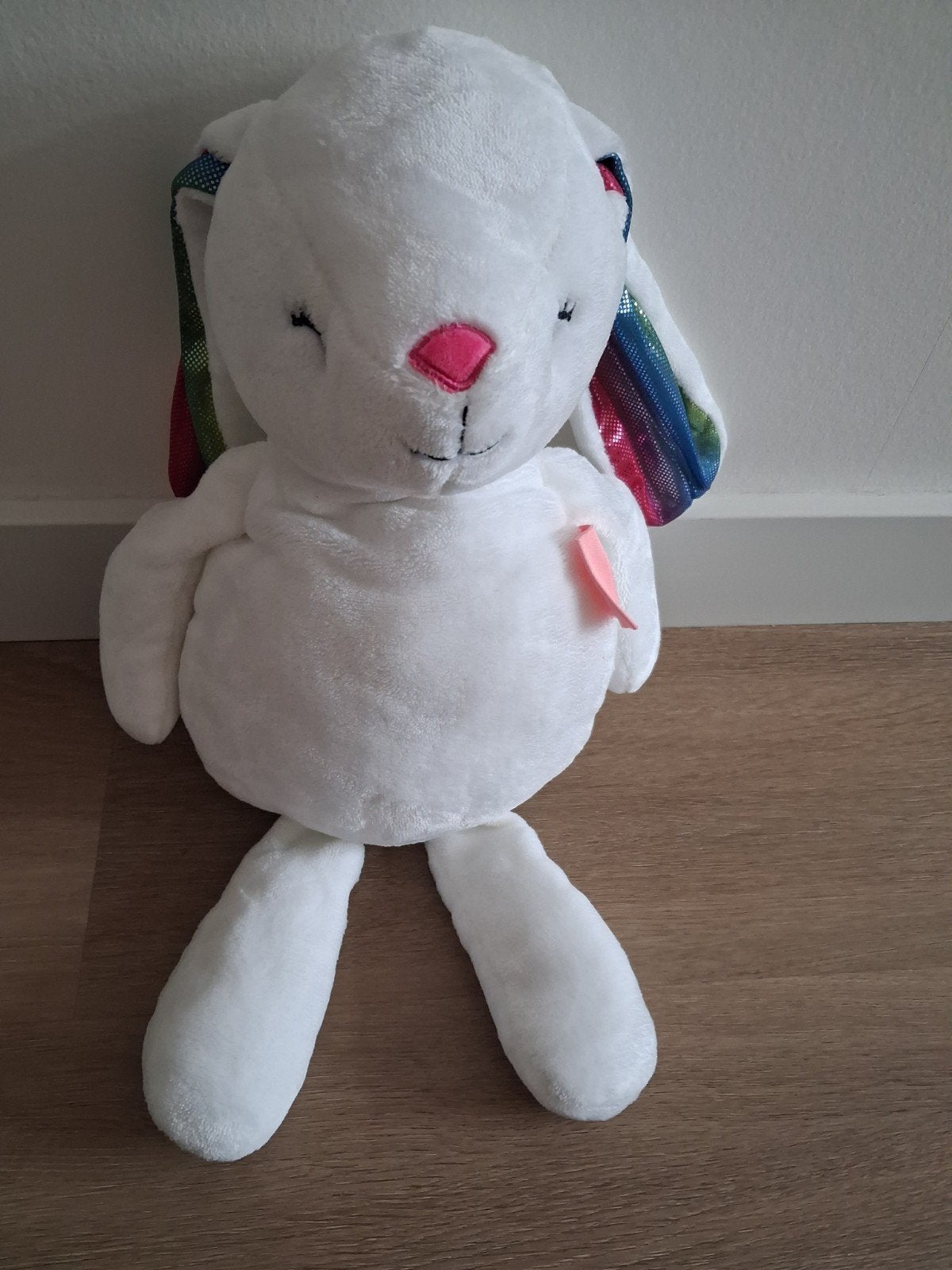 Knuffel konijn kids studio max wit 42 cm K9997, Ophalen of Verzenden, Zo goed als nieuw, Konijn