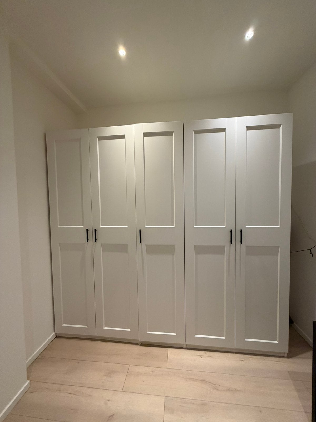 IKEA PAX kledingkast wit - 250x236cm met verlichting, Ophalen, 200 cm of meer, Zo goed als nieuw, 200 cm of meer