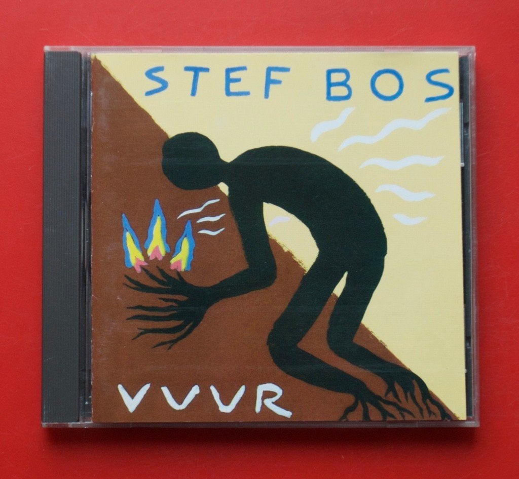 cd Stef Bos Vuur uit 1994 met Pepermunt + Hilton Barcelona, Cd's en Dvd's, Cd's | Nederlandstalig, Ophalen of Verzenden, Gebruikt