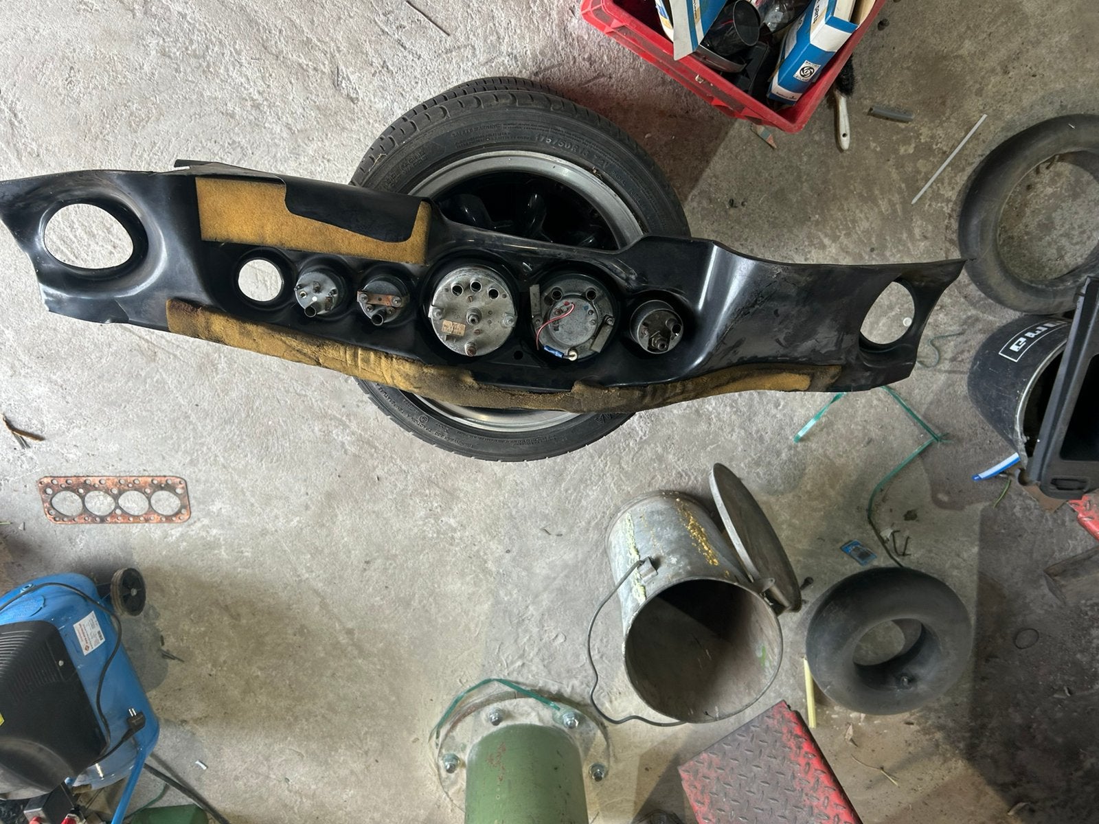 Classic Mini Innocenti Cooper Dashboard met 6 klokken, Auto-onderdelen, Ophalen, Gebruikt, Mini