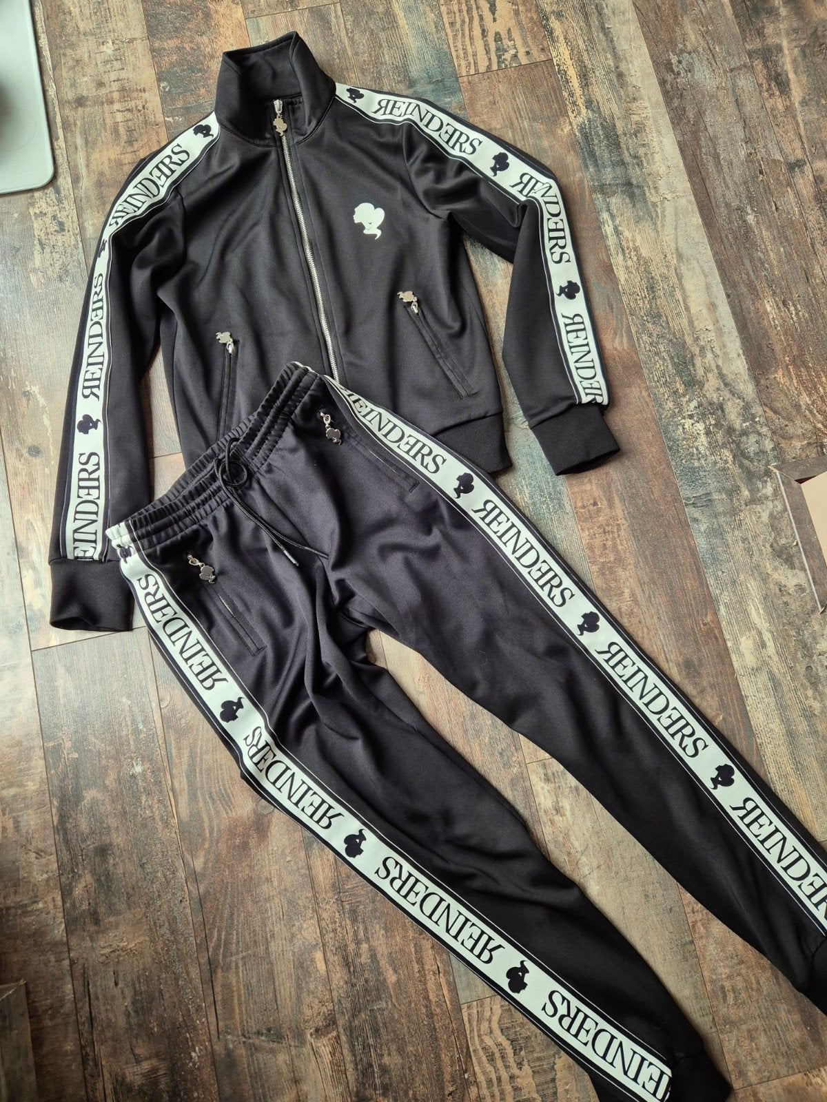 Reinders trainingspak maat S, Kleding | Dames, Reinders, Zwart, Overige typen, Ophalen of Verzenden