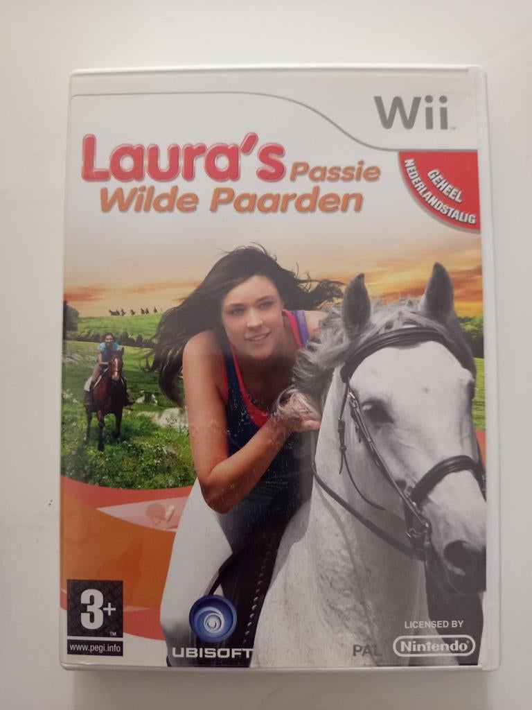 Laura's passie Wilde Paarden Wii, 1 speler, Verzenden, Muziek, Vanaf 3 jaar