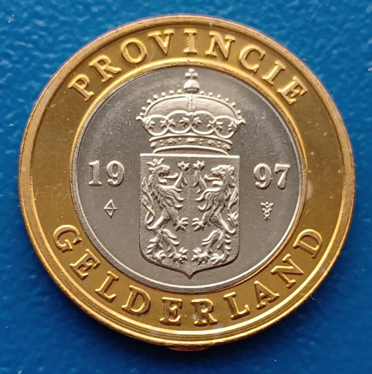 Legpenning Rijksmunt 1997 "Gelderland", Verzenden, Overige materialen, Nederland