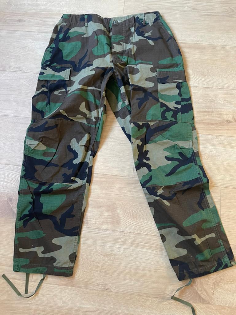 BDU broek Woodland USA leger large nieuw, Verzamelen, Militaria | Algemeen, Ophalen of Verzenden, Landmacht, Amerika, Kleding of Schoenen