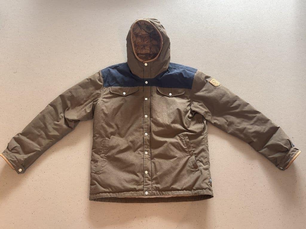 Fjall Raven Greenland No. 1 Down Jacket XL lichtgebruikt., Ophalen of Verzenden, Gebruikt, Kleding