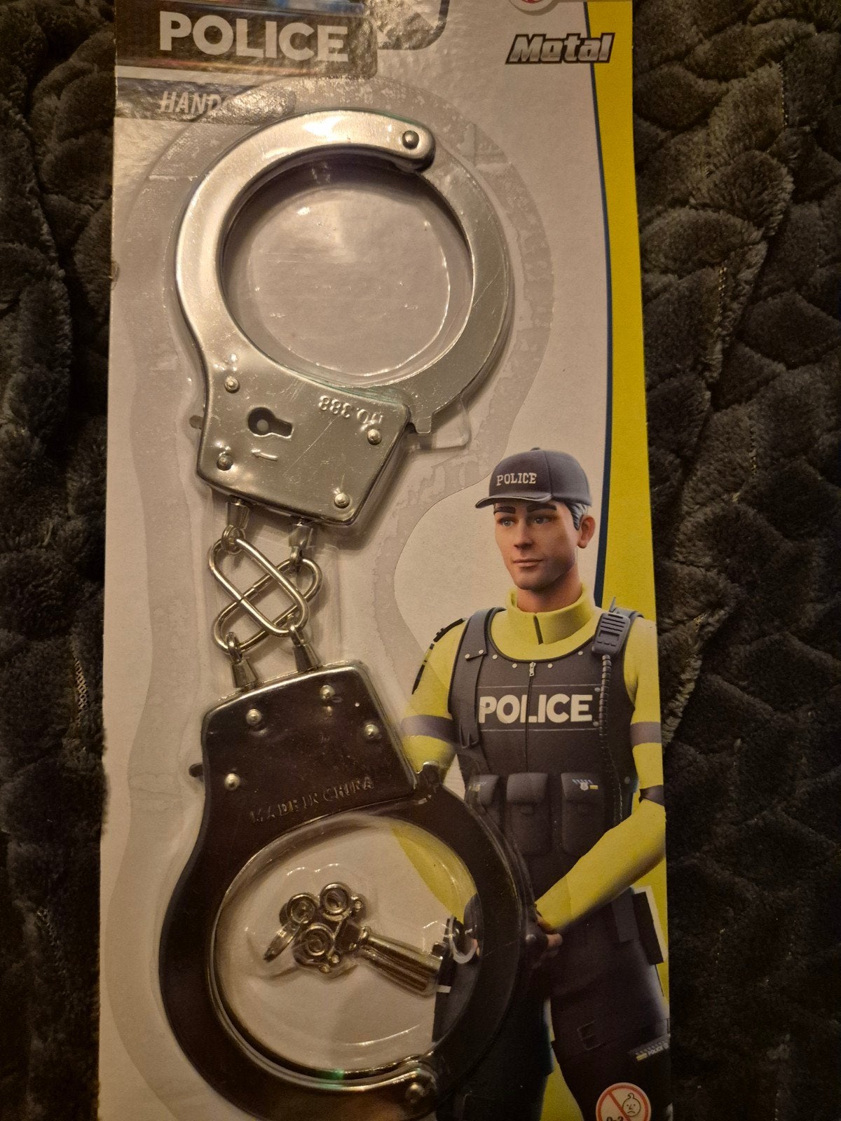 Metalen handboeien - Speelgoed politie handboeien, Ophalen of Verzenden, Nieuw