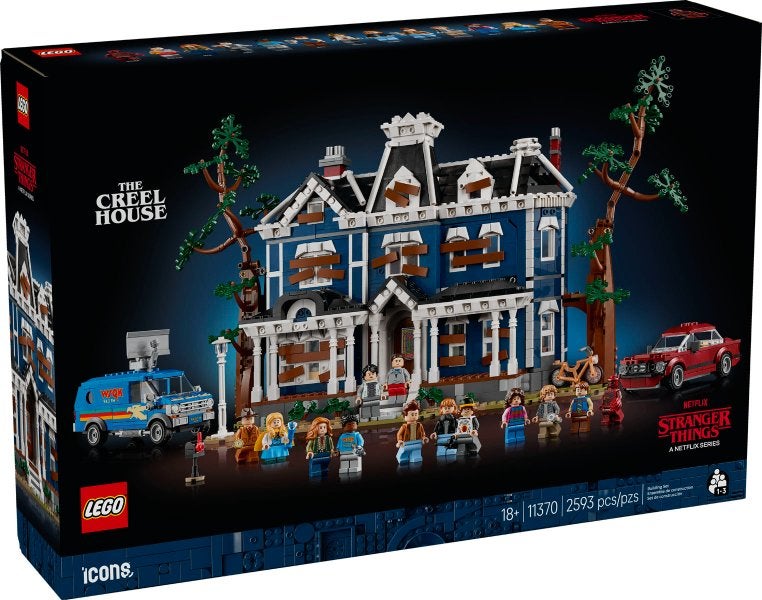 Lego | Icons | Stranger Things | Huis familie Creel | 11370, Lego, Lego, Nieuw, https://legohouse.com/en-gb/info/contact-us/