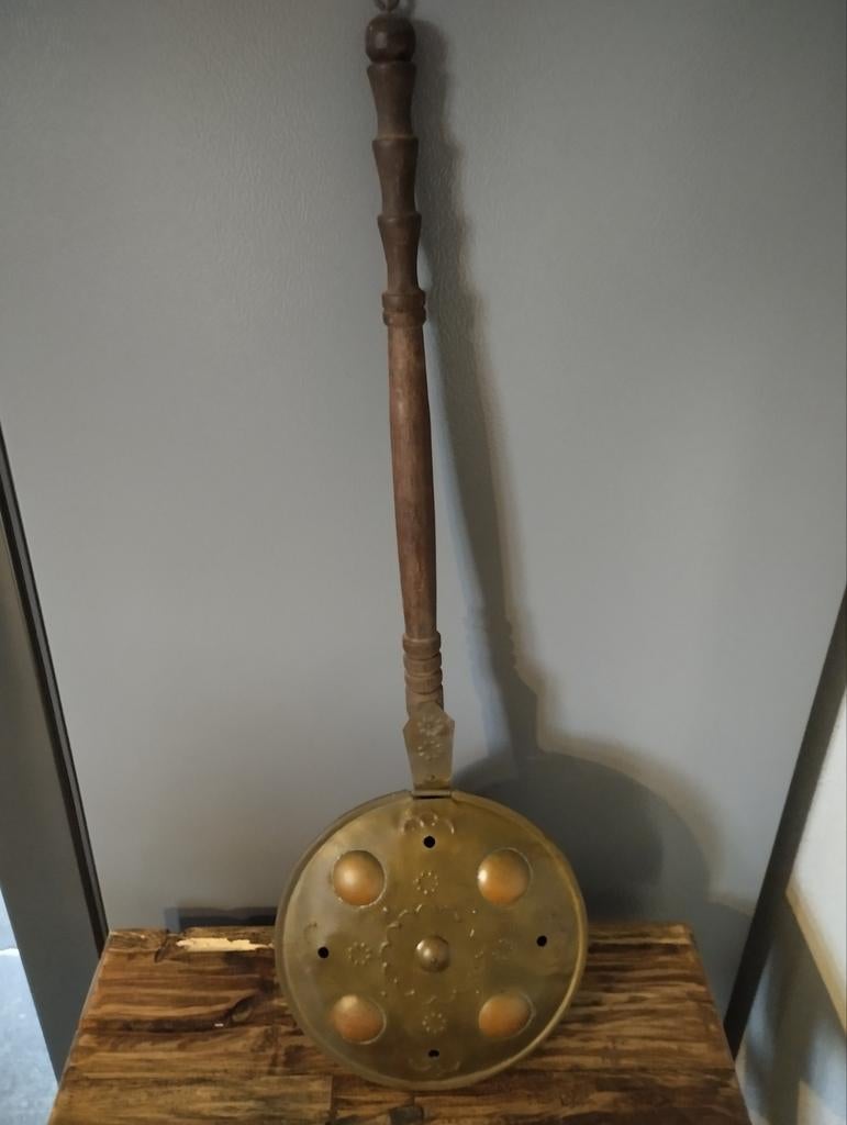 Koperen bedden pan, Antiek en Kunst, Ophalen of Verzenden