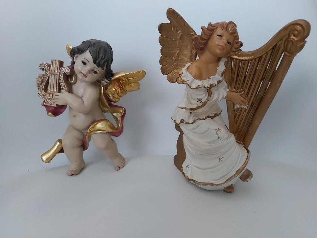 Twee engeltjes voor €5, Verzamelen, Beelden en Beeldjes, Ophalen, Overige typen
