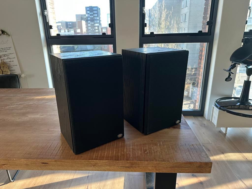 BNS E12S Luidsprekers – Krachtig & helder geluid, Audio, Tv en Foto, Luidsprekers, Gebruikt, Front, Rear of Stereo speakers, 60 tot 120 watt