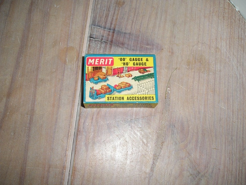 Merit Station Accessories no. 5079 Cable Drums 2 pieces, Antiek en Kunst, Ophalen of Verzenden