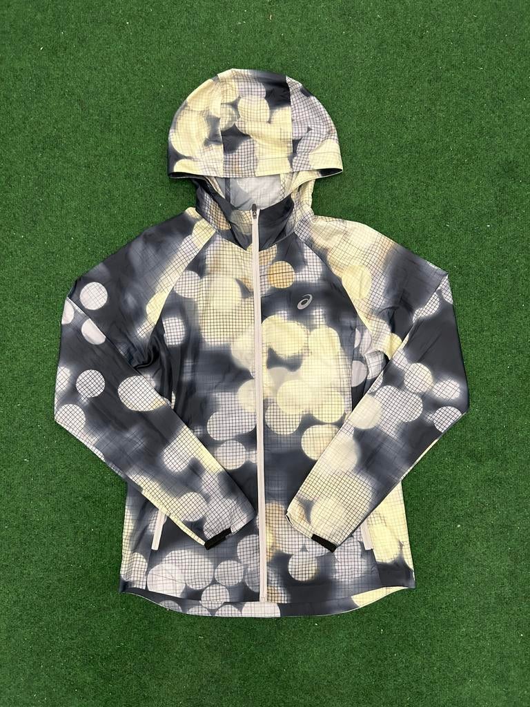 Asics lite show running jackets - s - m - l, Kleding | Heren, Sportkleding, Ophalen of Verzenden, Zo goed als nieuw, Hardlopen of Fietsen