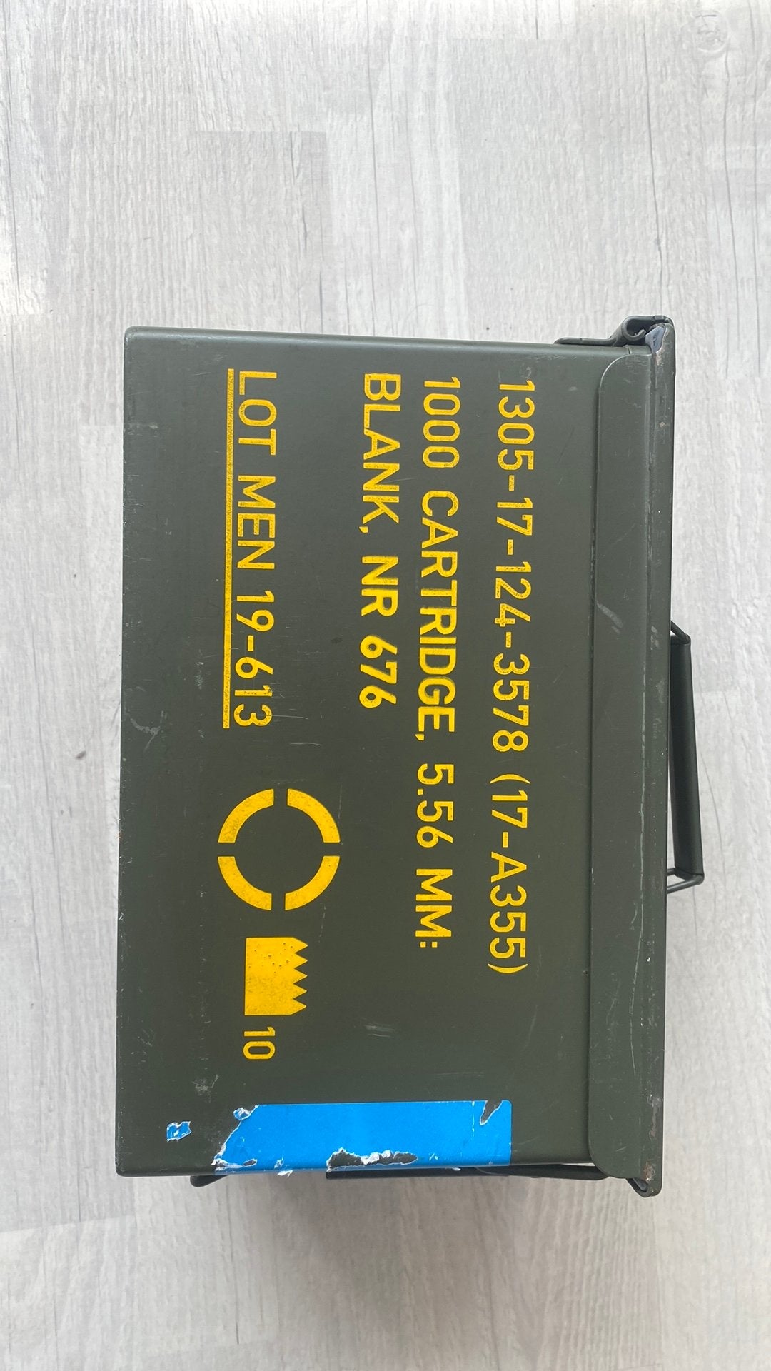 2 munitiekisten, Ophalen of Verzenden, Landmacht, Amerika