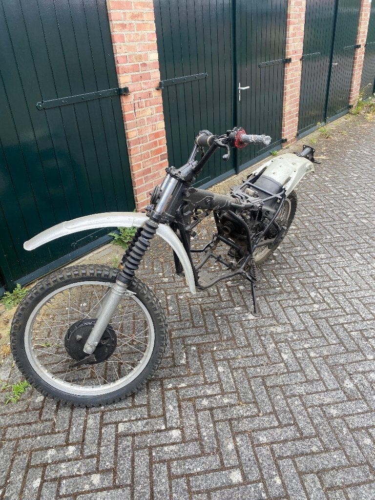 YAMAHA DT400 MX 1R6 rolling frame 1977, Ophalen, Gebruikt