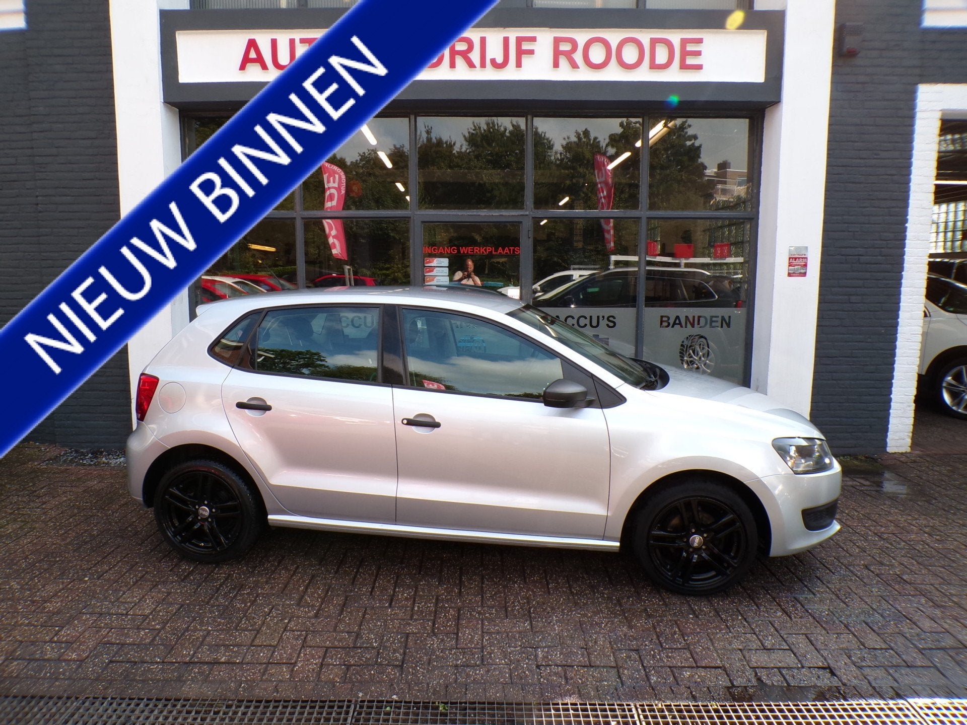 Volkswagen Polo 1.2 Easyline BLACKLINE,AIRCO,2 EIGENAAR !, Voorwielaandrijving, 967 kg, Gebruikt, 60 pk