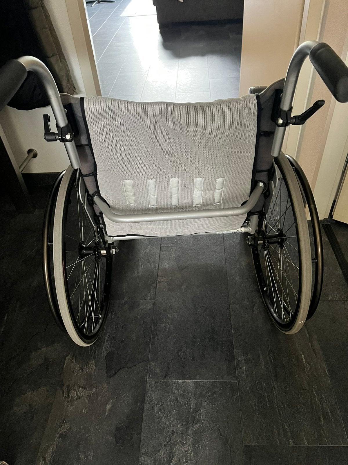 Rolstoel te koop – inklapbaar, Ophalen, Inklapbaar, Gebruikt, Duwrolstoel