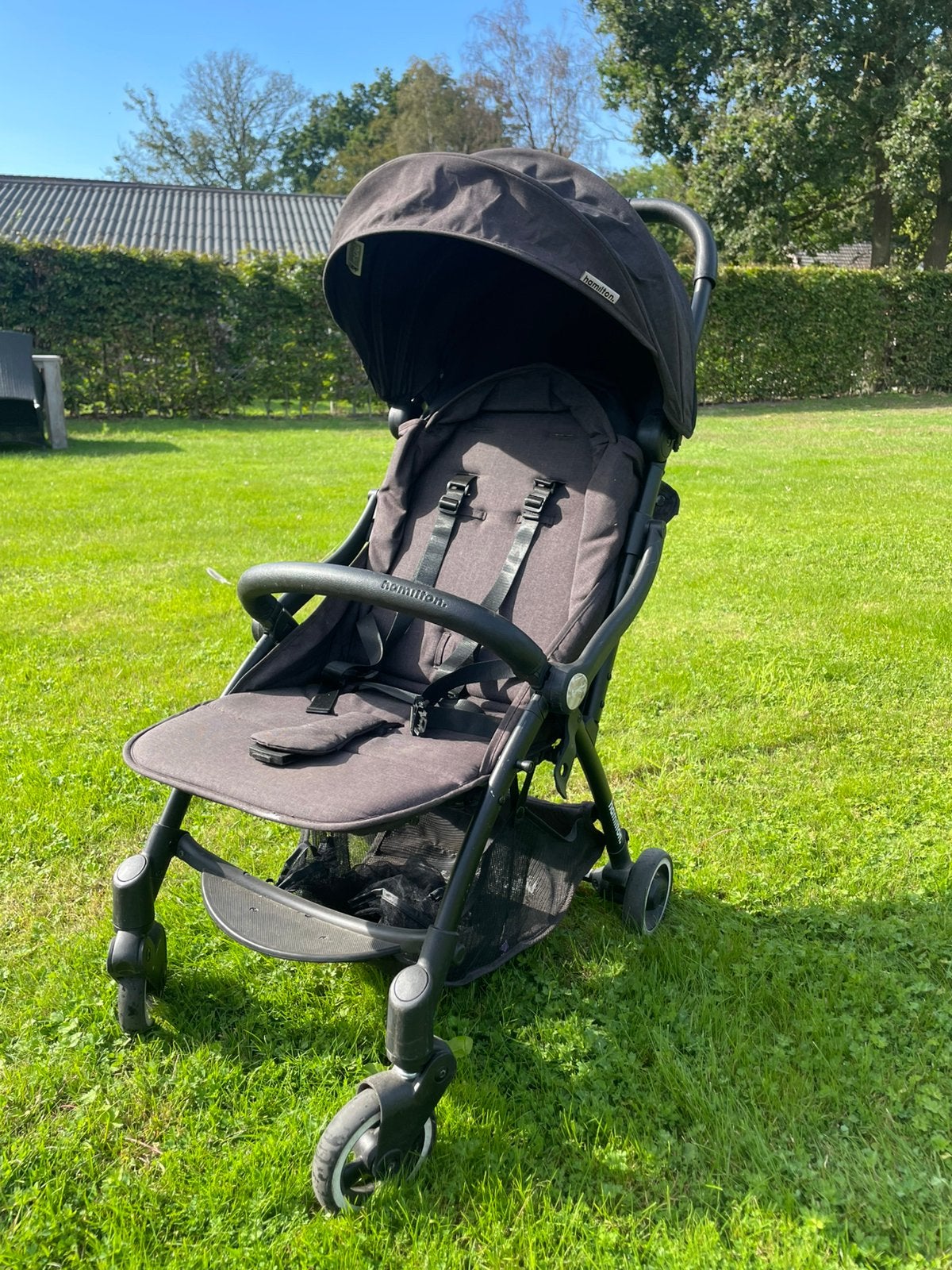 Hamilton buggy, Kinderen en Baby's, Ophalen, Gebruikt, Zonnekap