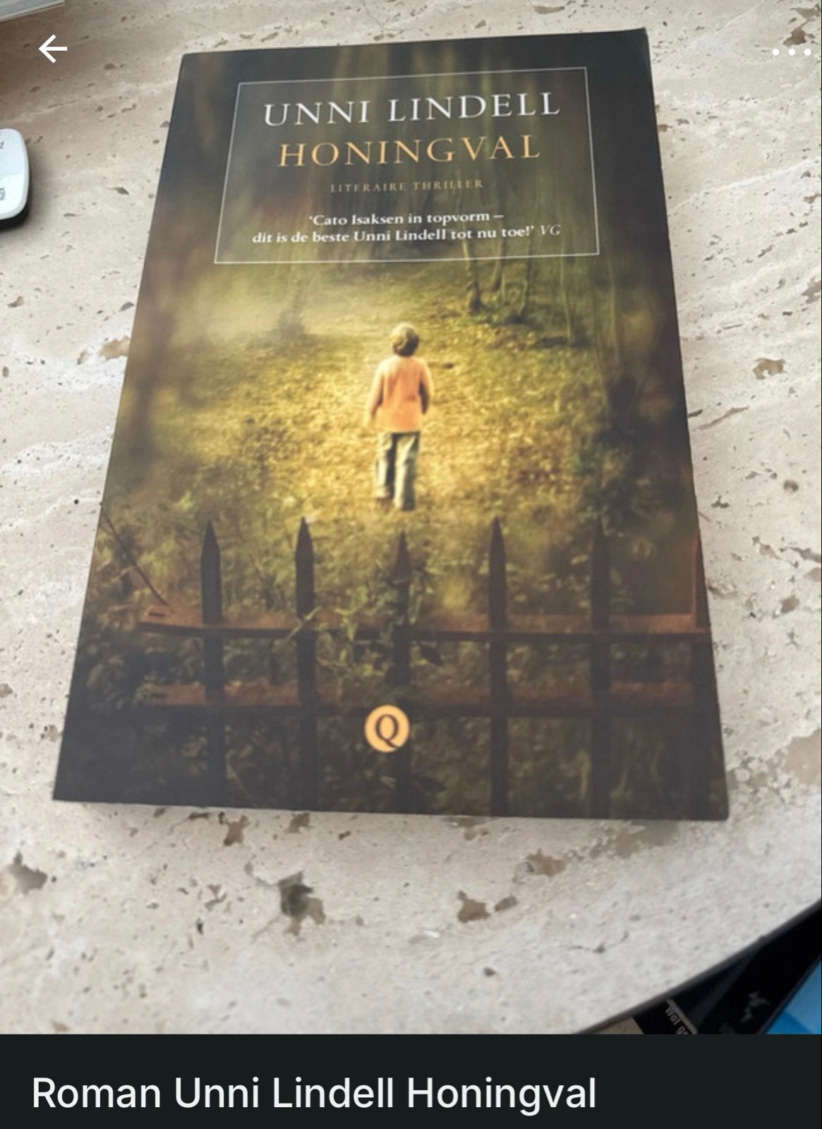 Unni Lindell - Honingval (Literaire Thriller), Ophalen of Verzenden, Gelezen, Scandinavië