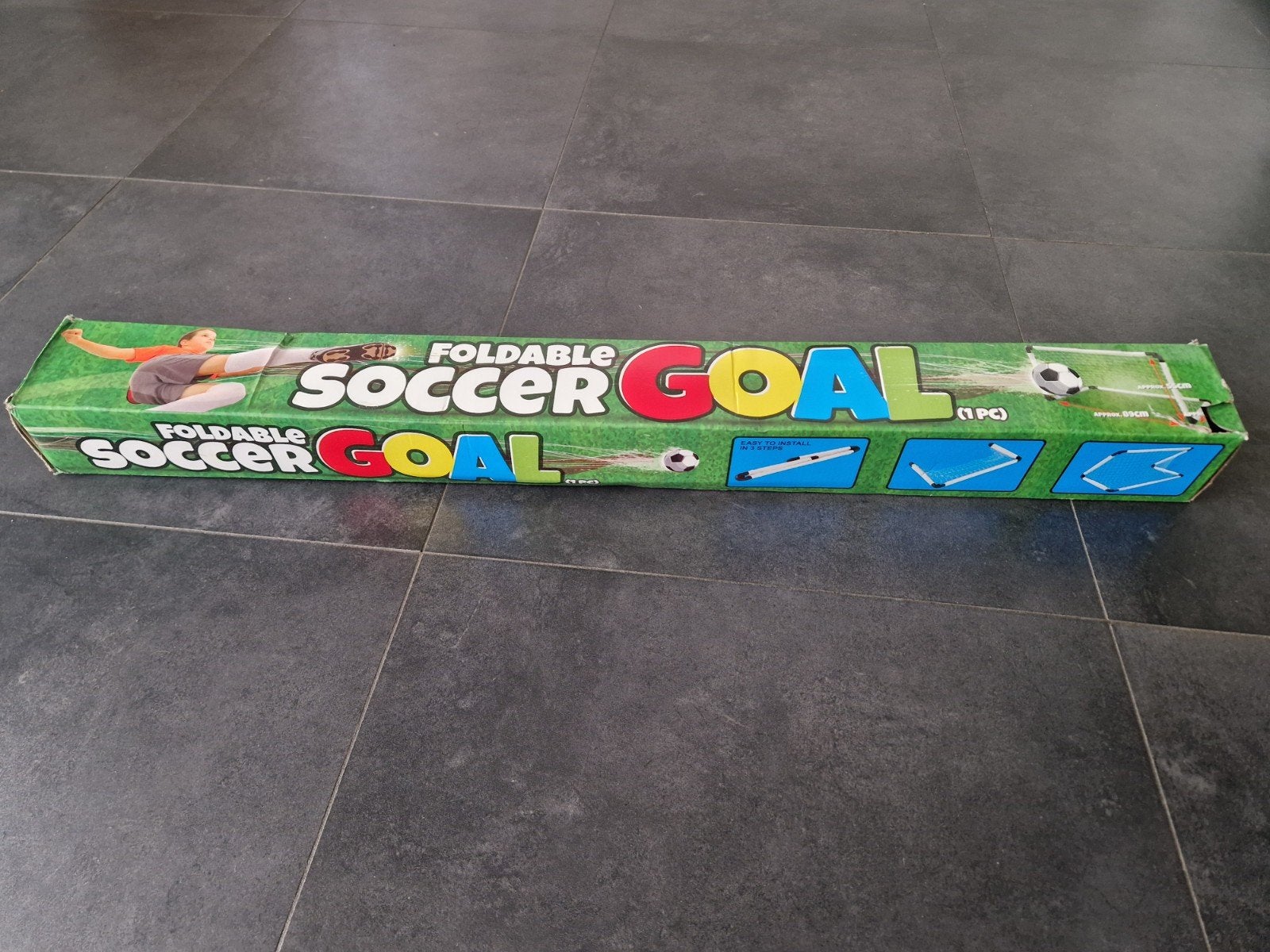 Opvouwbaar voetbaldoel, Ophalen, Zo goed als nieuw