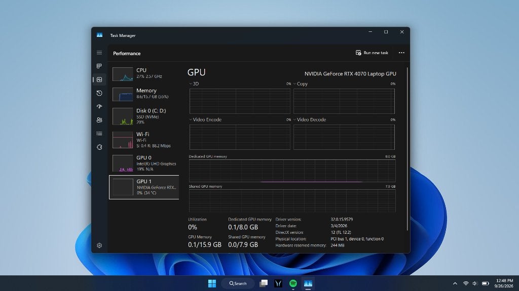 Foto 10 van Erazer Deputy P60 Gaming Laptop – RTX 4070, i7, 1TB SSD