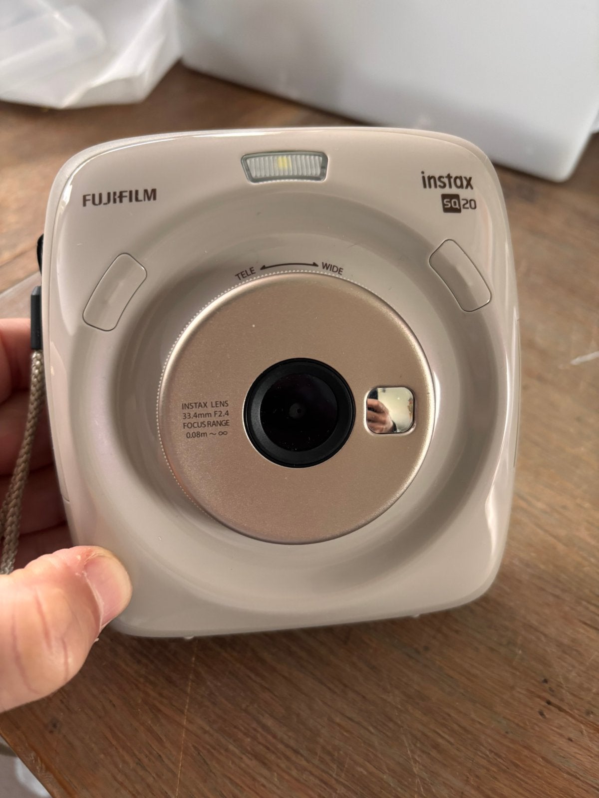 Fujifilm Instax SQUARE SQ20 camera inclusief USB-kabel, Gebruikt, ., Geen optische zoom, .