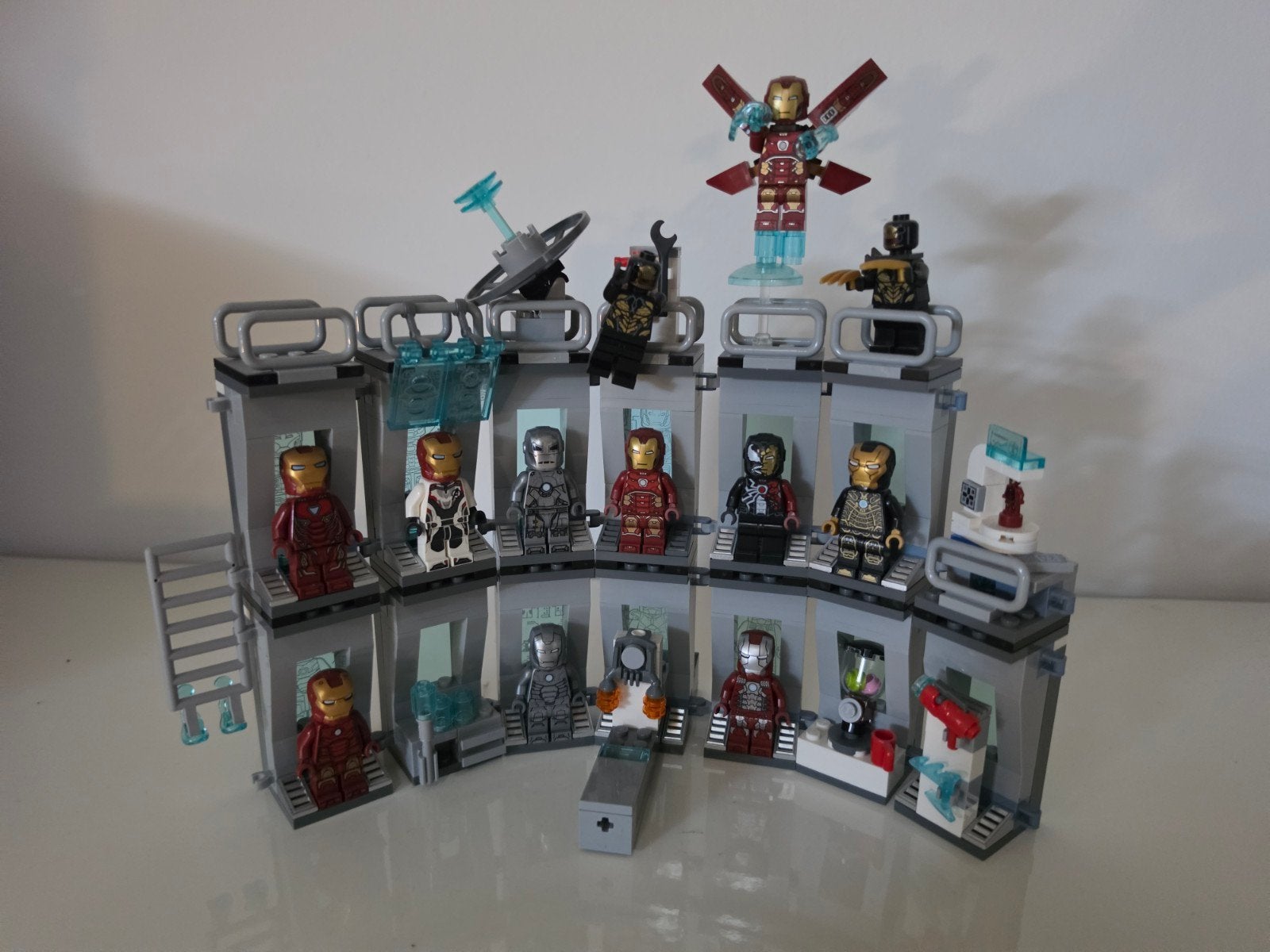 Lego Iron Man collectie, Kinderen en Baby's, Speelgoed | Duplo en Lego, Marvel, Lego, Ophalen of Verzenden, Zo goed als nieuw