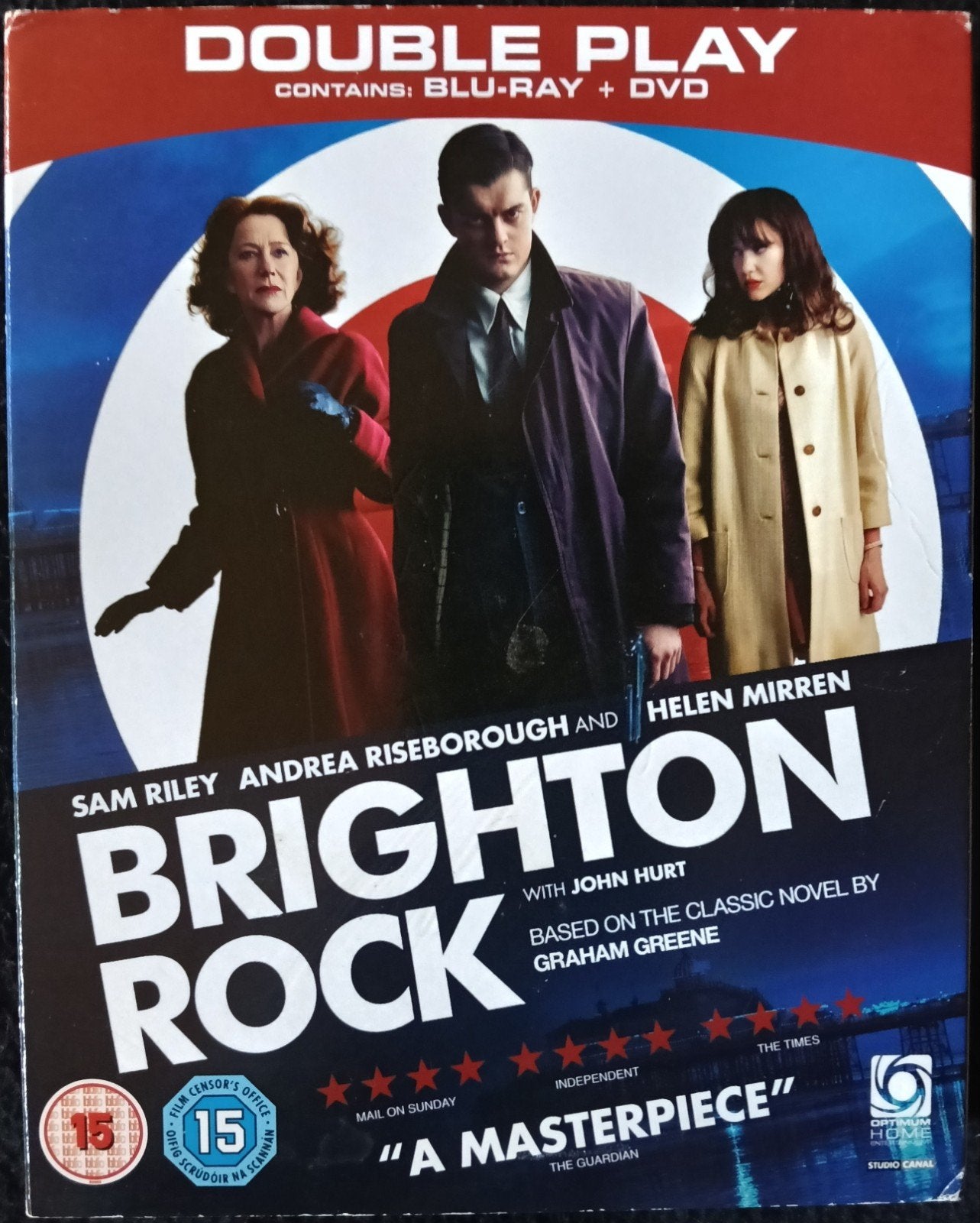 Brighton Rock bluray in sleeve, Ophalen of Verzenden, Zo goed als nieuw, Horror