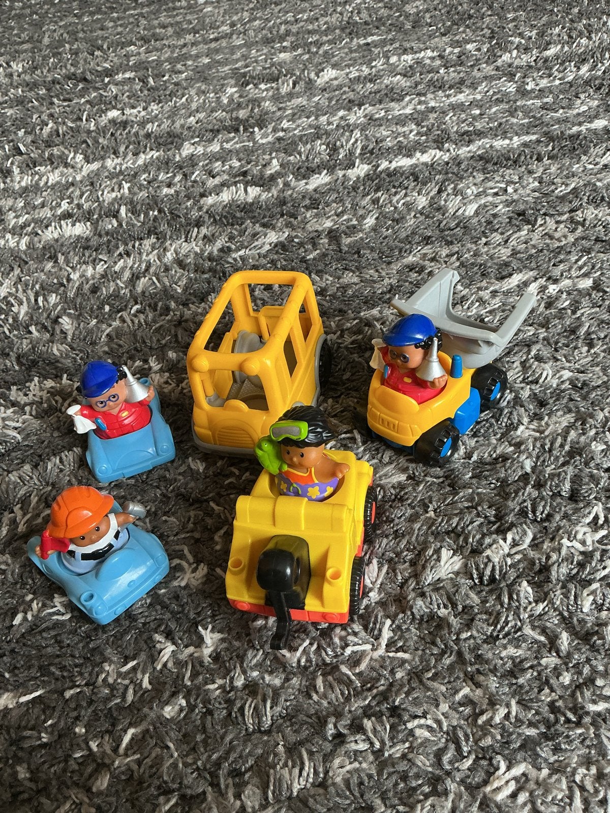 Fisher-Price Little People Voertuigen en Figuren Set, Ophalen, Gebruikt, Jongen of Meisje
