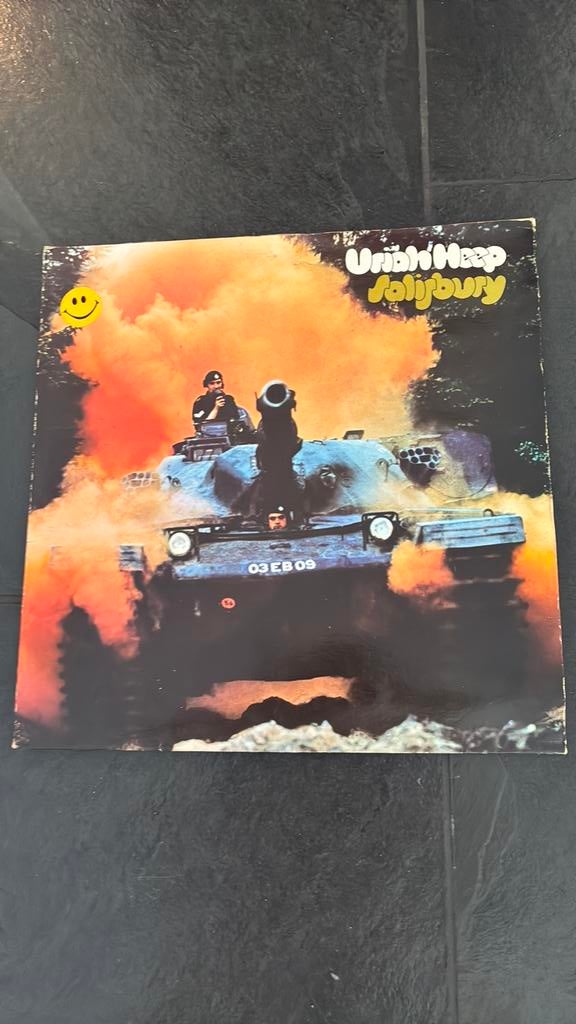 Uriah Heep ‎– Salisbury, Gebruikt, Inclusief binnenhoes, Ophalen of Verzenden, 1970 - 1979
