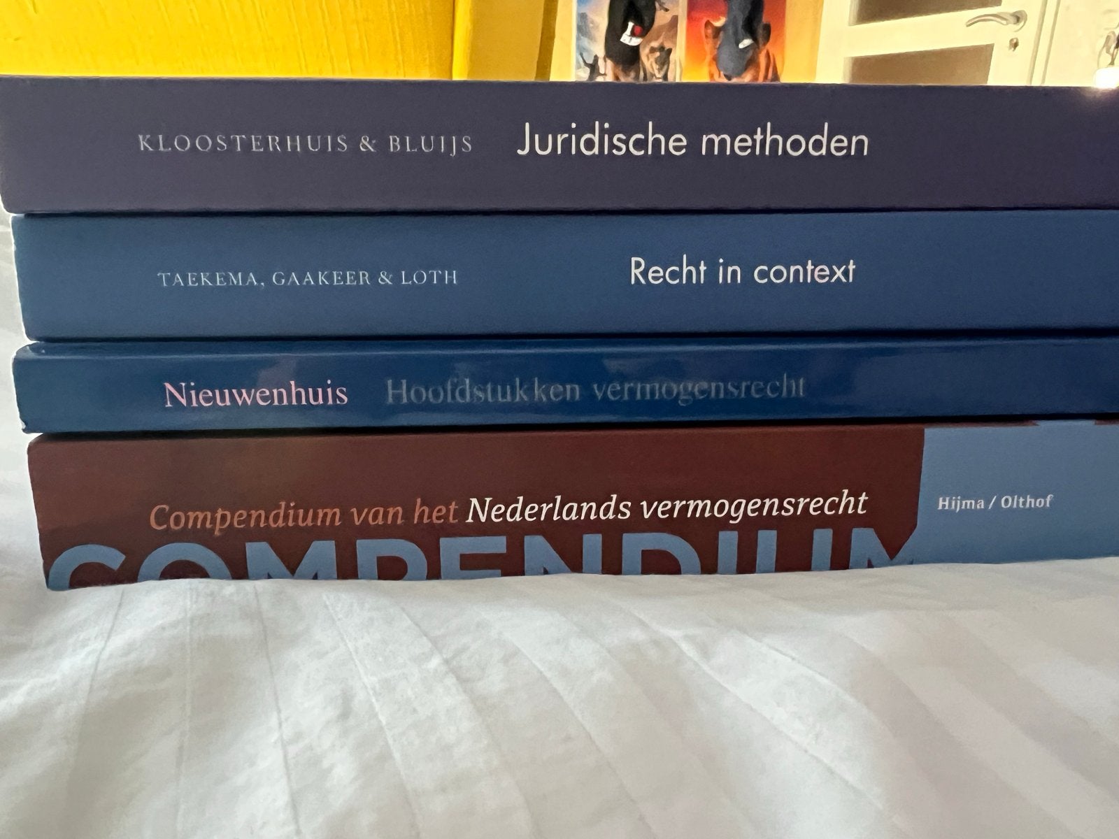Juridische boeken: Methoden, Context, Vermogensrecht, Boeken, Studieboeken en Cursussen, Ophalen, Alpha, Gelezen, WO