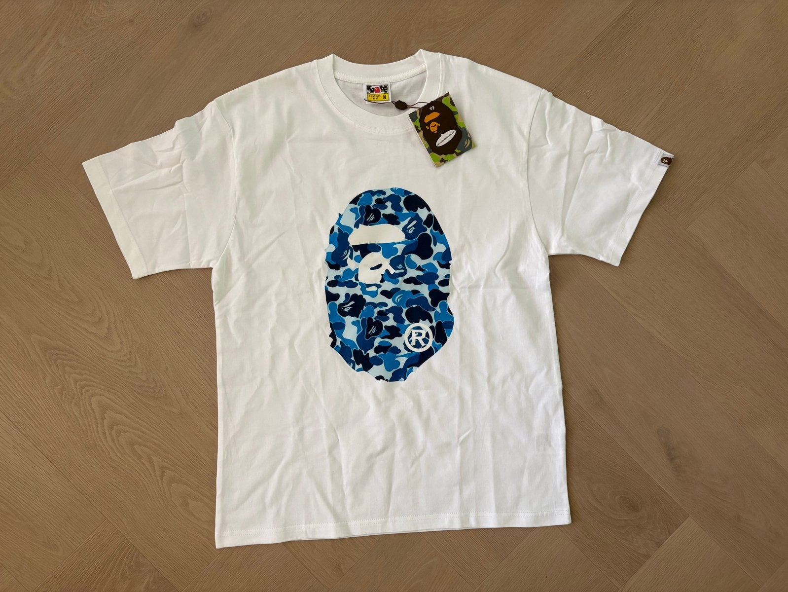 A Bathing Ape BAPE Camo T-shirt Maat M, Verzenden, Nieuw, Maat 48/50 (M), Wit