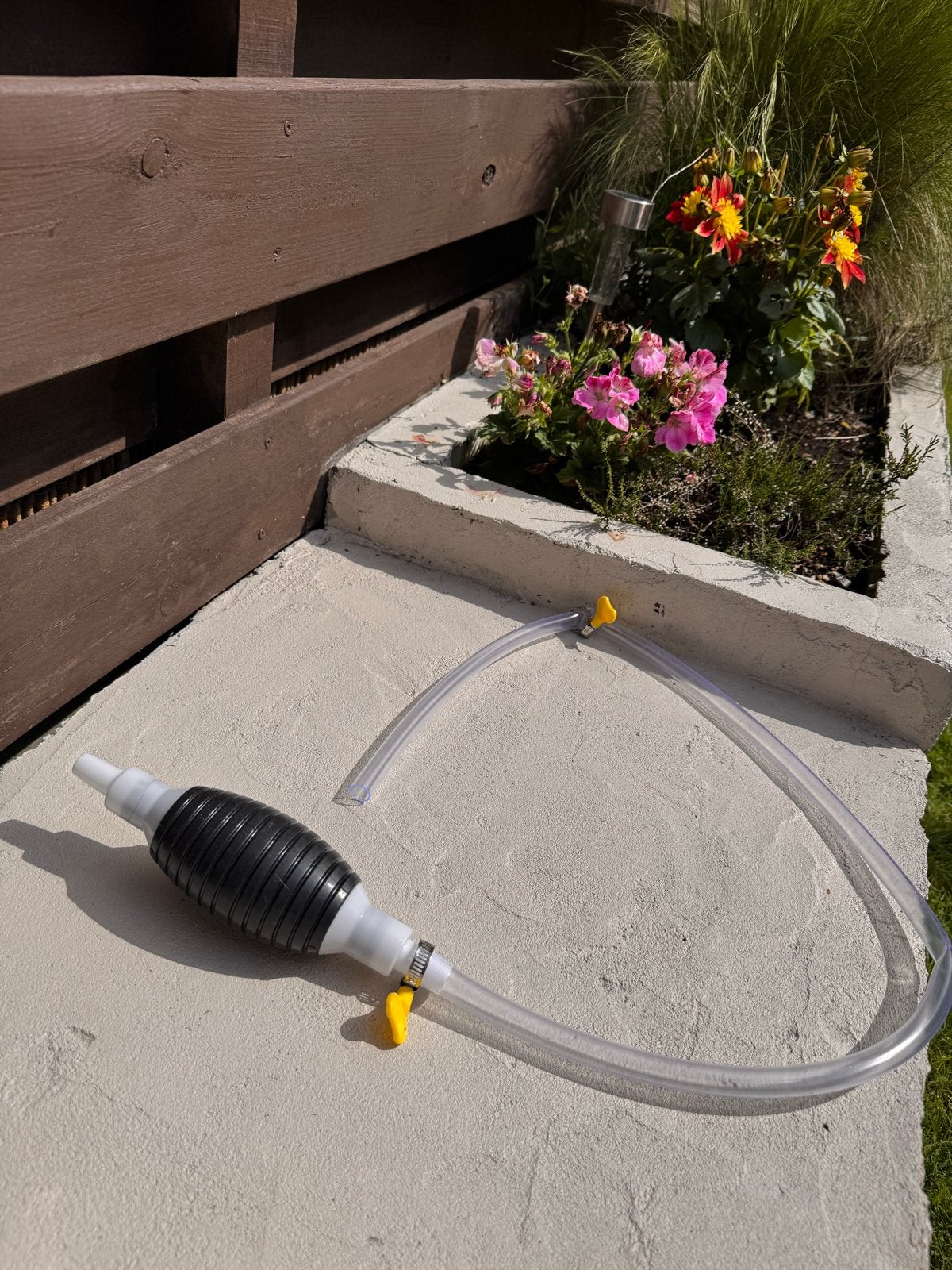 Handmatige brandstofoverdrachtspomp met slang, Tuin en Terras, Waterpompen, Ophalen of Verzenden, Nieuw, Handmatig, Overige typen