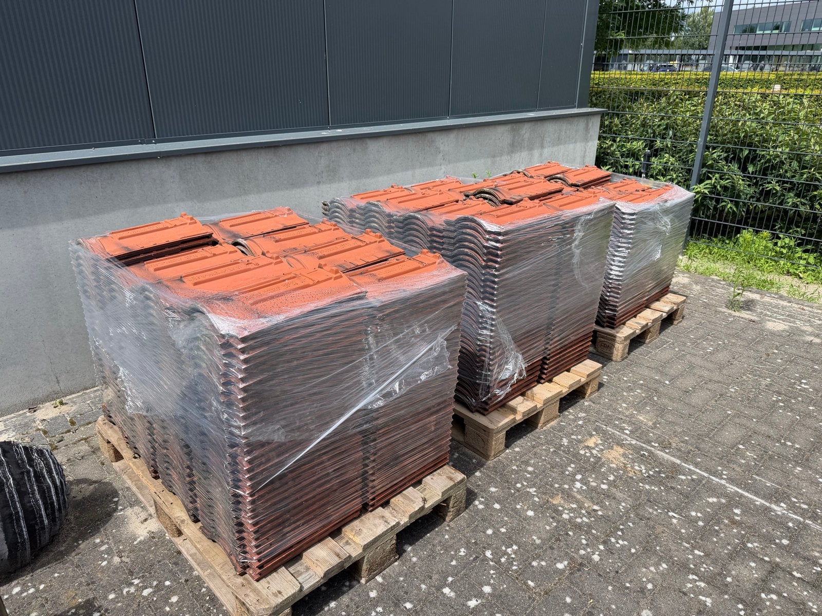 50 m2 Koramic VHV engobe dakpannen, vorsten en gevelpannen, Doe-het-zelf en Verbouw, Dakpannen en Dakbedekking, Ophalen, Gebruikt