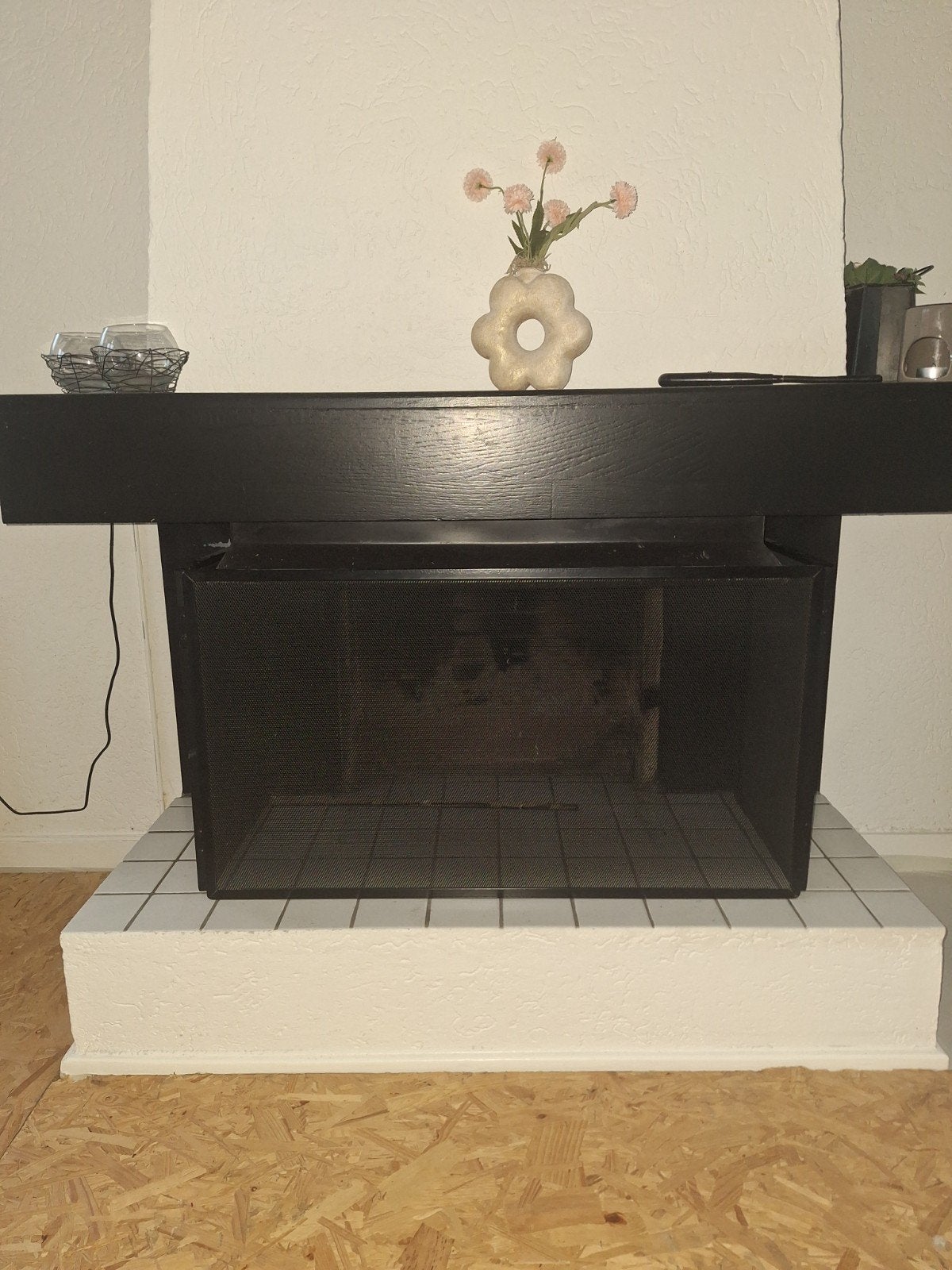 Openhaard Spatscherm, Ophalen, Gebruikt